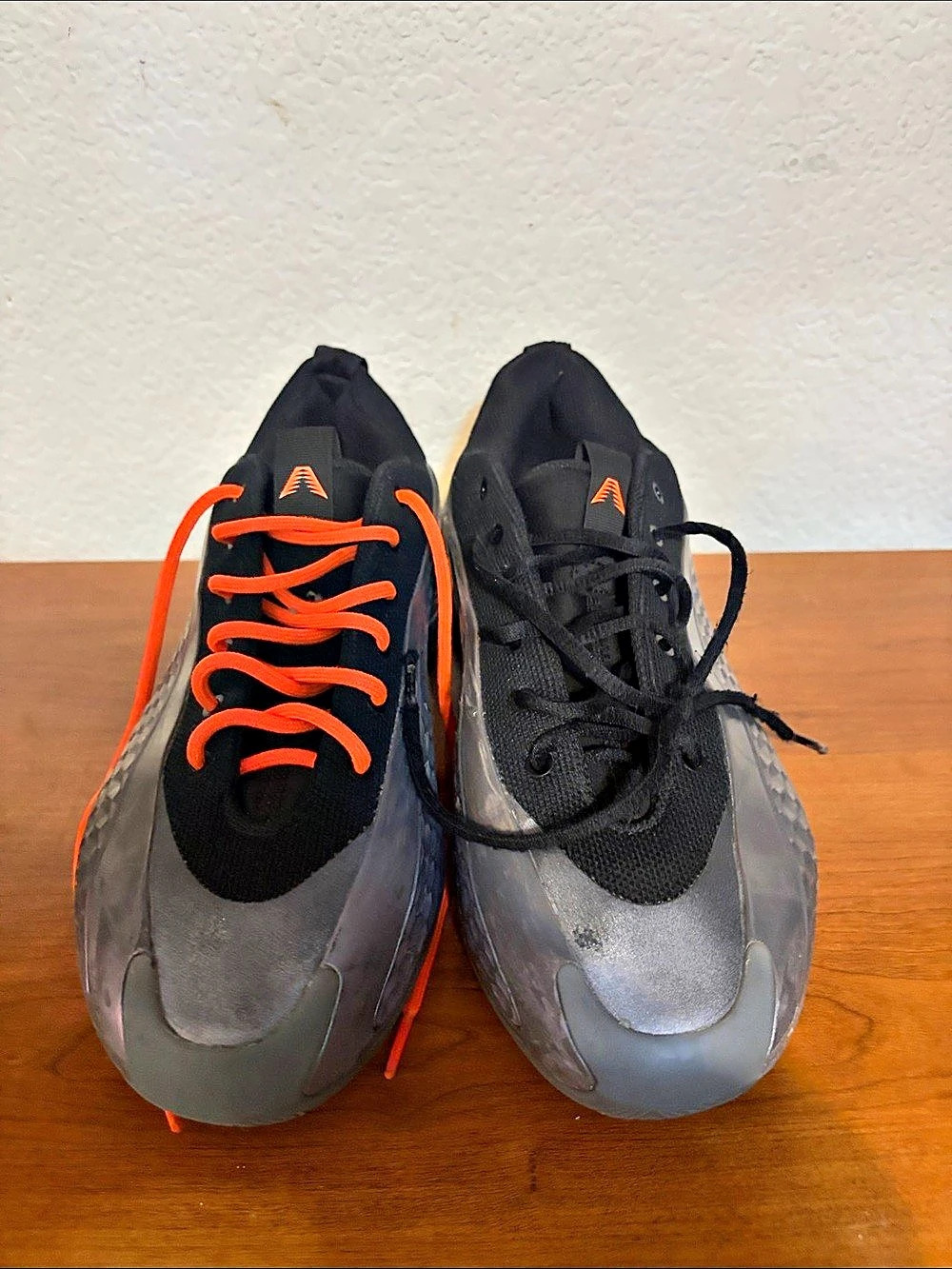 Adidas Men's Athletic Shoes Black & Orange US 9